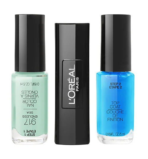 nail polish fog blanket-L'Oreal Infallible Pro-Last Nailcolor 917 ENDLESS SEA