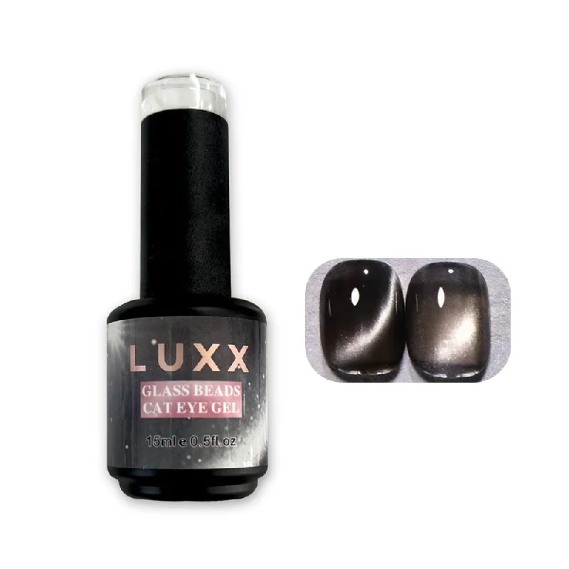 nail polish record book-LUXX Glass Beads Cat Eyes Gel Polish 15ml #012