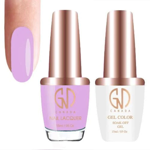 nail polish sunrise mist-GND Duo Gel & Lacquer 114 Sweet Lavender