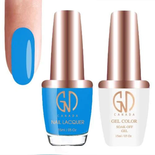 nail polish plateau tint-GND Duo Gel & Lacquer 117 Bleu De France