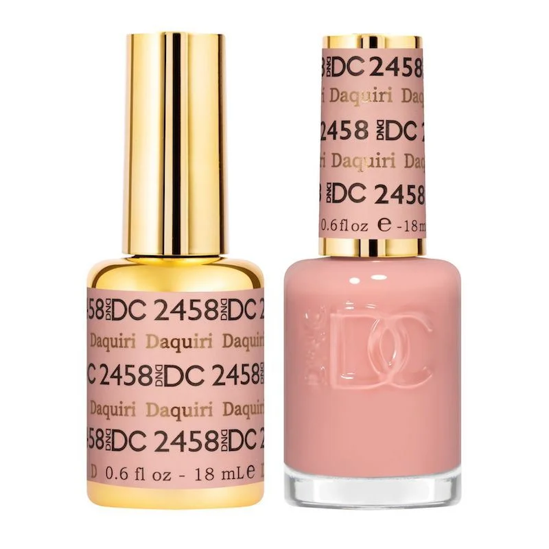 nail polish sideline yell-DND #2458 DC Gel Polish & Lacquer Duo (15ml) Daquiri