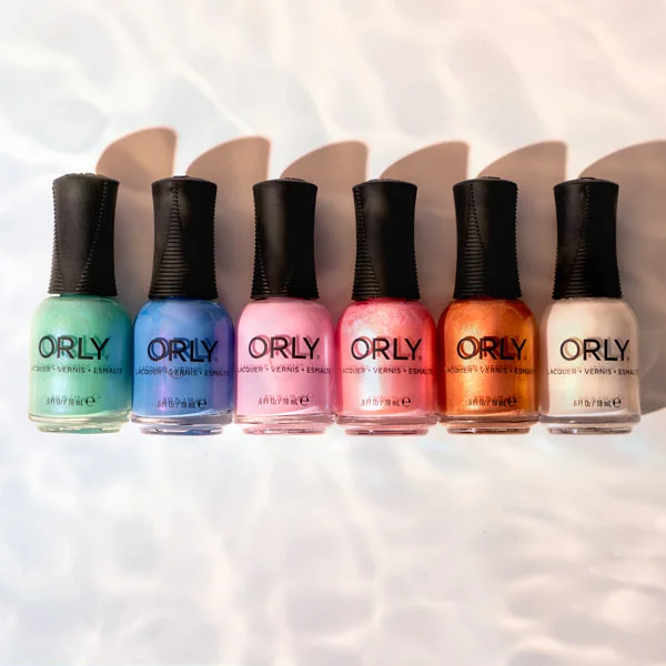 nail polish pluto frost-Orly Nail Lacquer - Aqua Aura Spring 2024 Collection