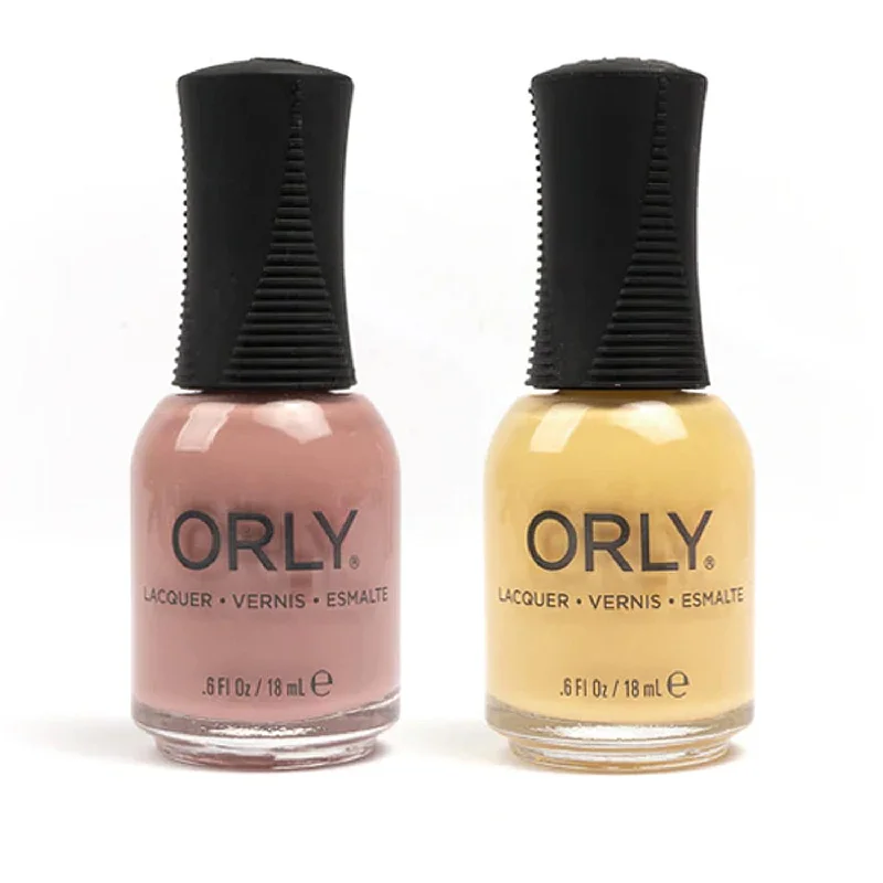 nail polish rap flow-Orly - Nail Lacquer Combo - Parcs & Parasols & Golden Afternoon