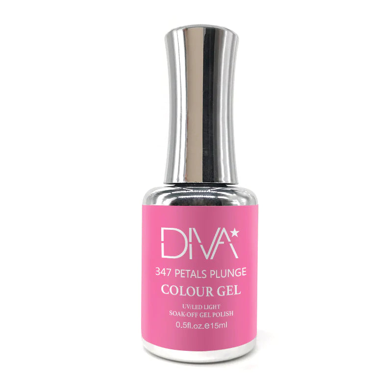 nail polish rock sheen-DIVA 347 - Petals Plunge