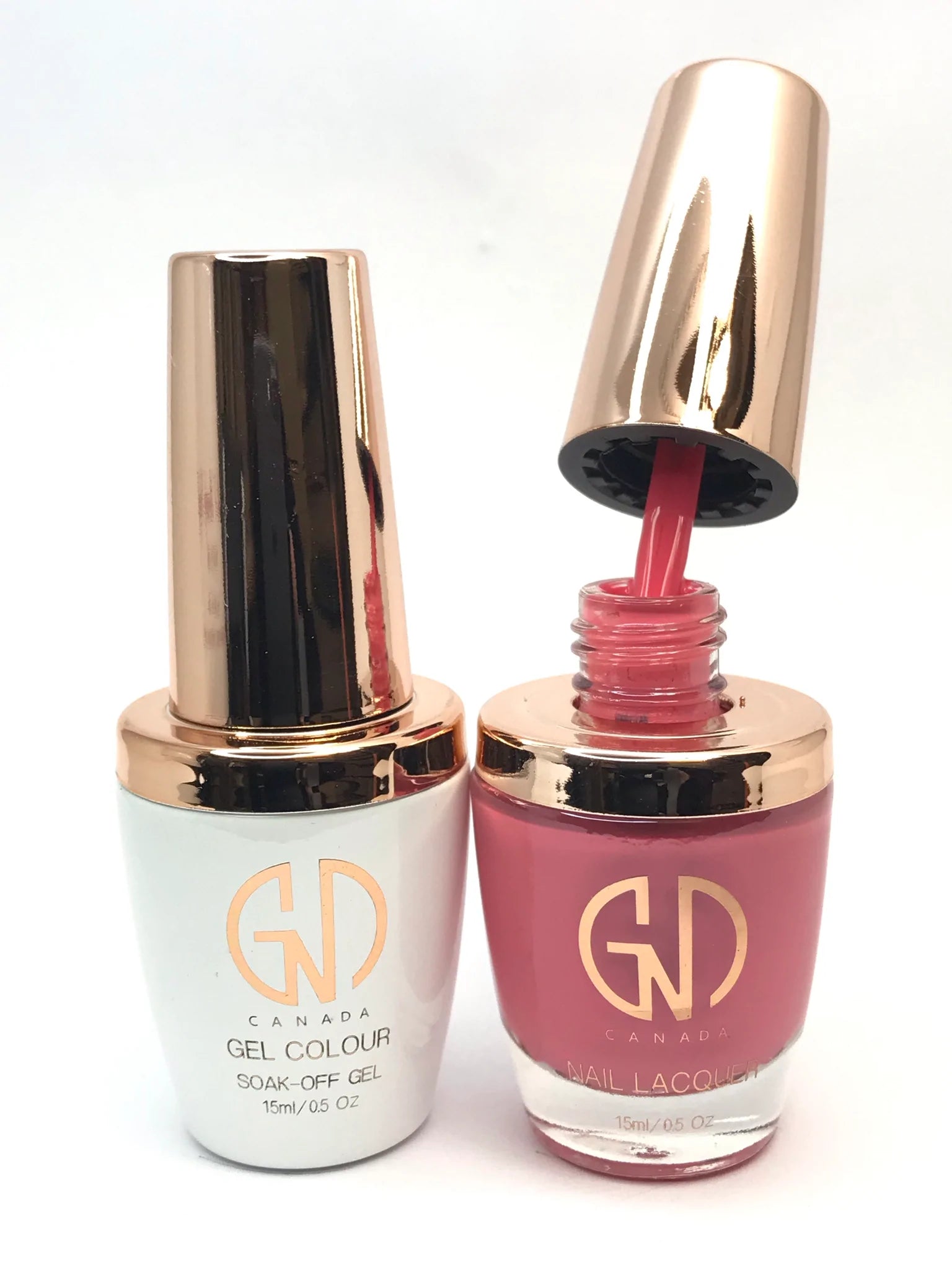 nail polish dawn orbit-GND Duo Gel & Lacquer 068 Strawberry Daiquiri