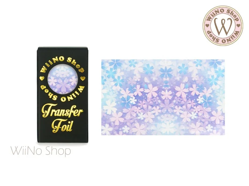 Nail art decoration artisanal-Flower Nail Transfer Foil (FL-05)