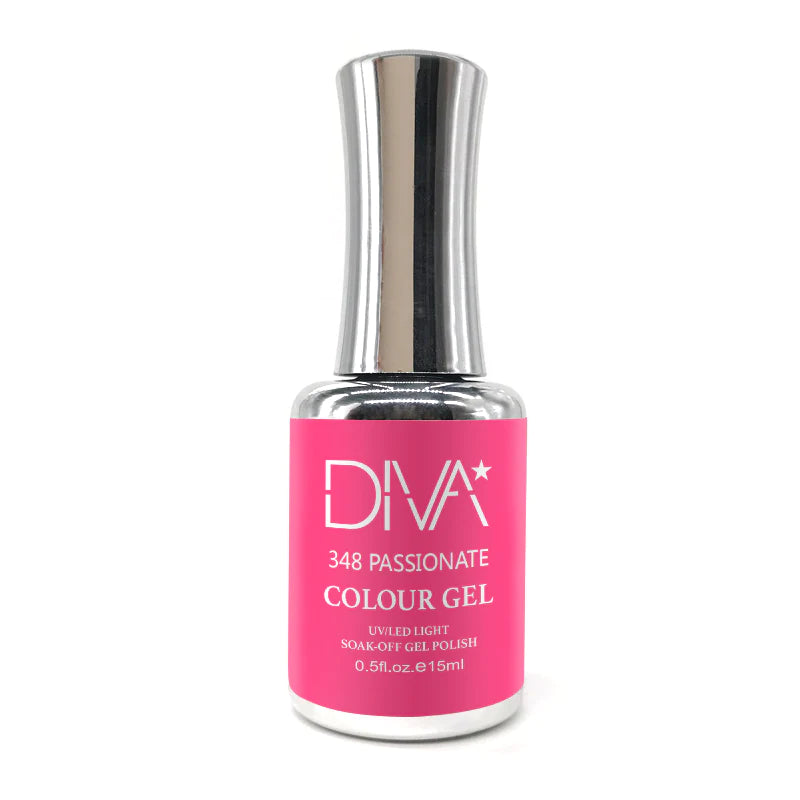 nail polish stone matte-DIVA 348 - Passionate