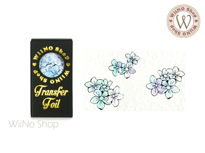 Nail art decoration restock-Flower Nail Transfer Foil (FL-16)