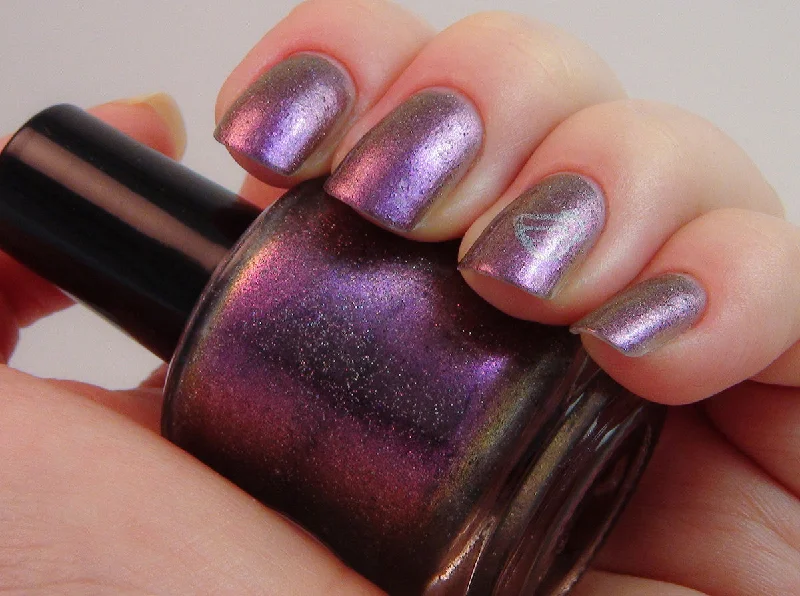 nail polish caravan trail-Eris - lavender/pink/orange multichrome