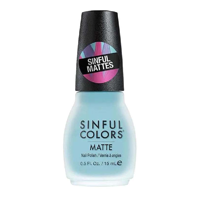 nail polish wax pool-SinfulColors Matte Nail Polish 15.0ml 2561 STATE-MINT