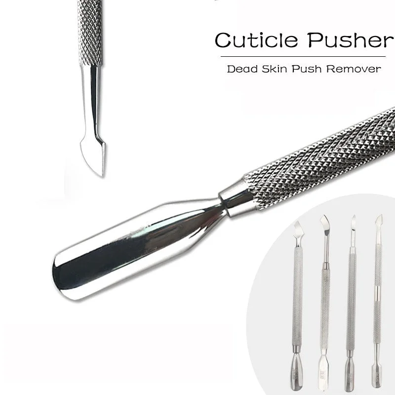 nail repair with primer-rich gel-Nail Cuticle Pusher