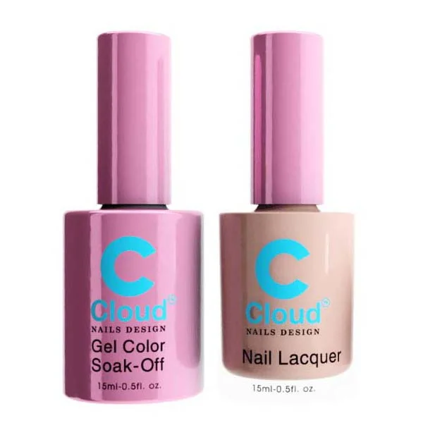 nail polish stone matte-Cloud #072 by Chisel Gel & Nail Lacquer Duo (15ml)