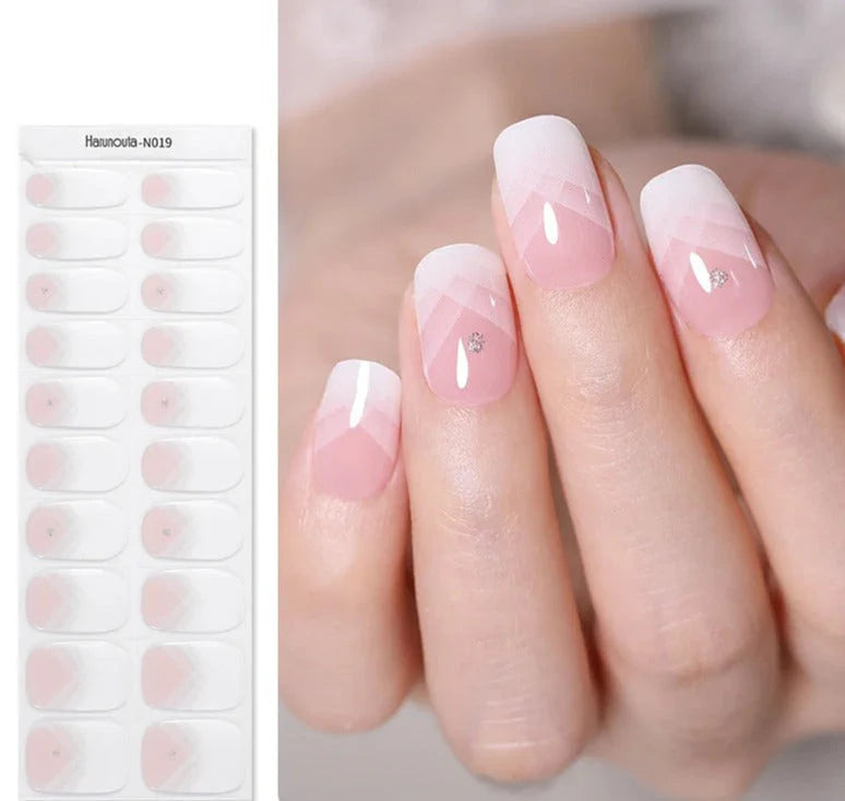 nail repair with gentle formula gel-Delicate French