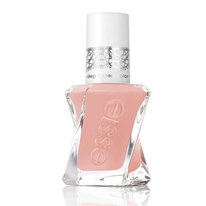 nail polish flamingo pink-Essie Gel Couture - Sheer Silhouette 0.5 oz - #57