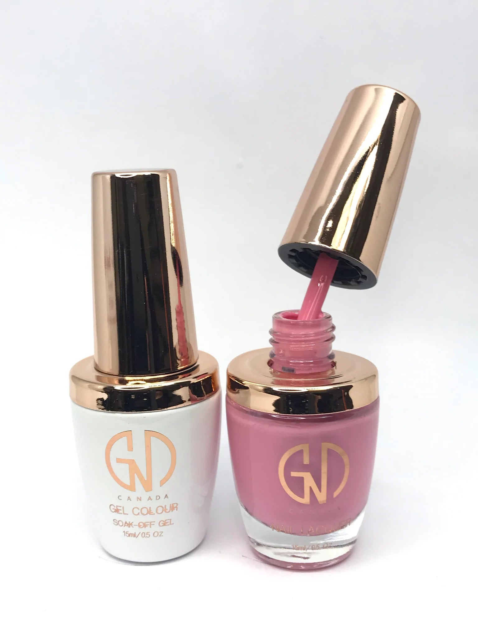 nail polish saturn tan-GND Duo Gel & Lacquer 051 So U Barbie