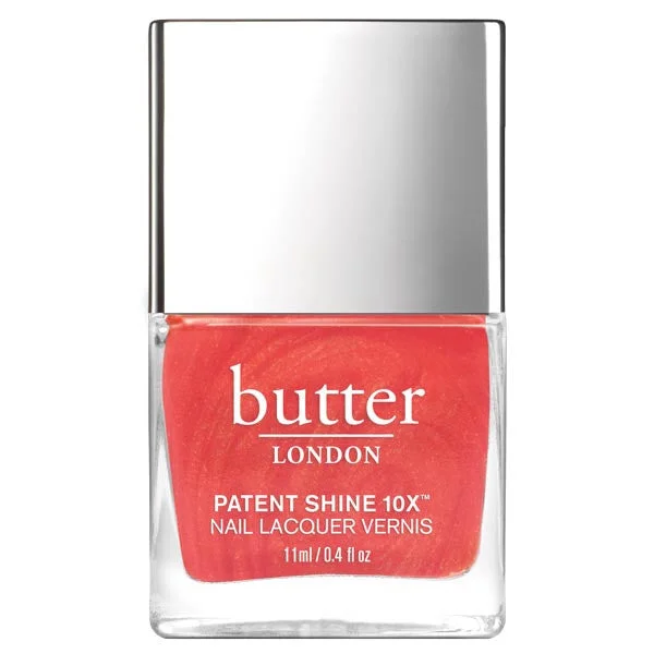 nail polish punk spike-butter LONDON - Patent Shine - Empire Red - 10X Nail Lacquer