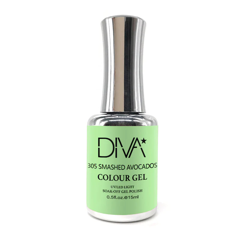 nail polish flame dance-DIVA 305 - Smashed Avocados