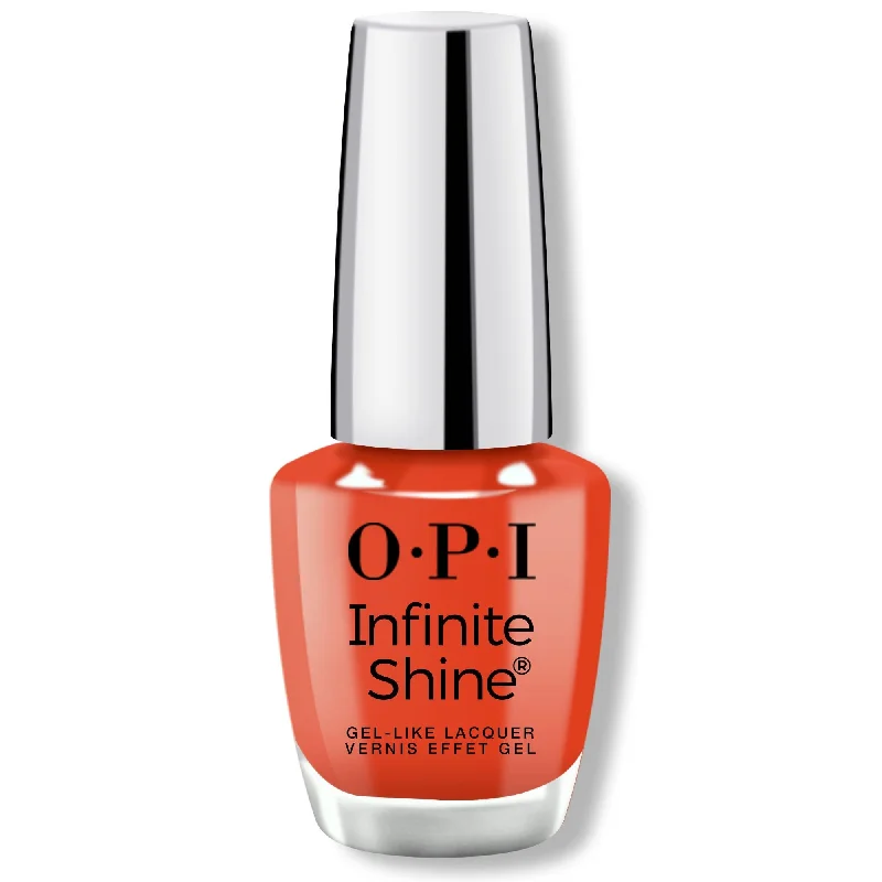 nail polish solar flare-OPI Infinite Shine - Knock 'Em Red - #ISL131