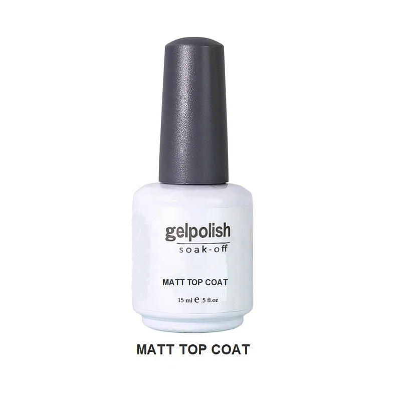 nail repair for nail strength rebuilding-GelPolish 15ML - UV Gelish - Matt Top Coat