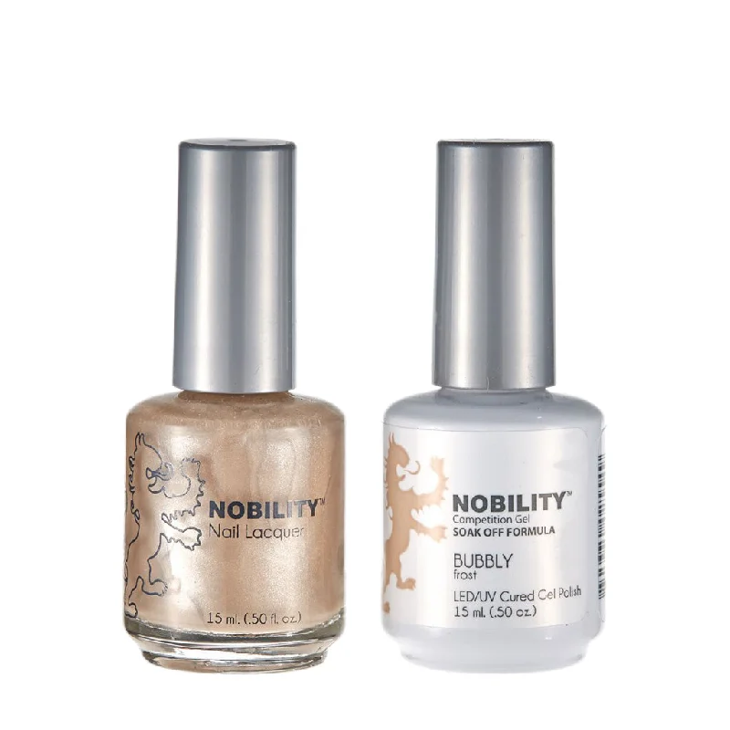 nail polish metal clang-LeChat Nobility Gel & Lacquer Duo NBCS104 Bubbly