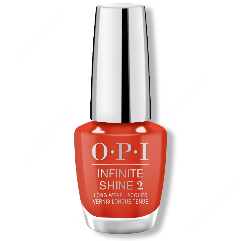 nail polish gym sweat-OPI Infinite Shine - A Red-vival City 0.5 oz - #ISLL22