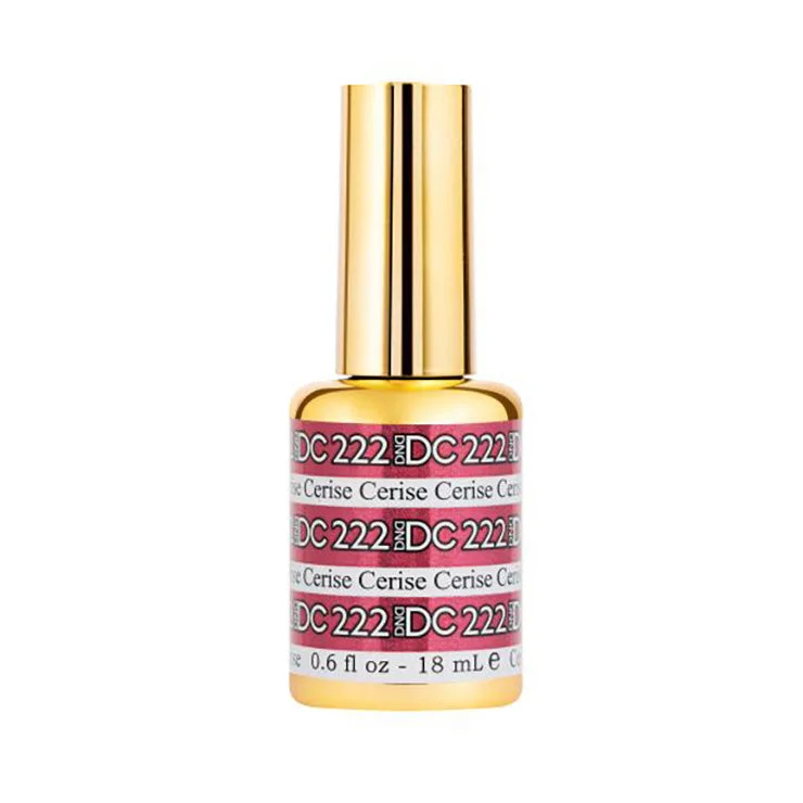 nail polish pull up-DND #222 DC Mermaid Gel Polish (18ml) Cerise