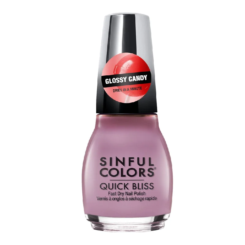 nail polish comet tail-SinfulColors Quick Bliss Nail Polish 15.0ml 3049 SUGARPLUM SUCKER