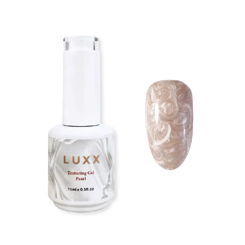 nail polish palm frond-LUXX Texturing Gel Pearl 15ml #006