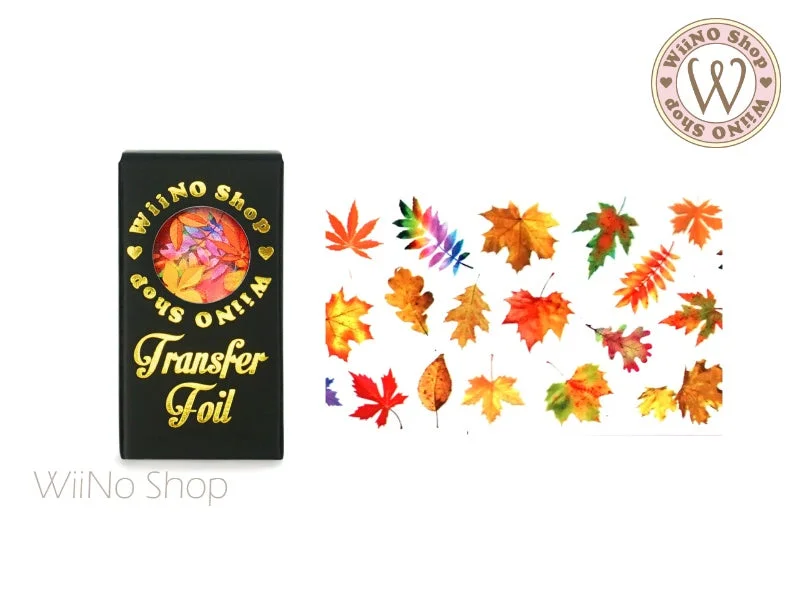 Nail art decoration experiment-Four Season Flower Nail Transfer Foil (FL-D-04)