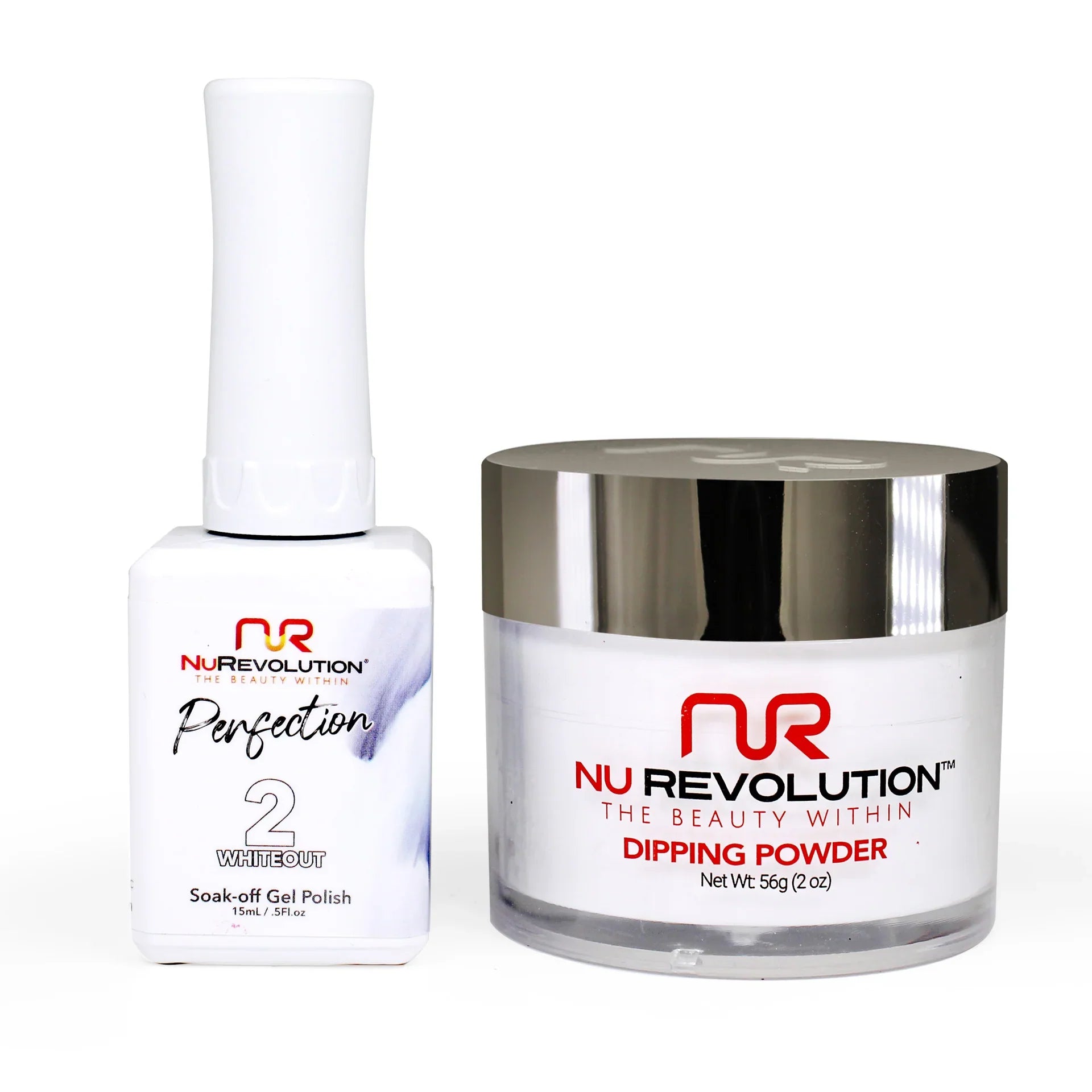 nail polish bamboo shoot-NuRevolution Perfection 002 Whiteout