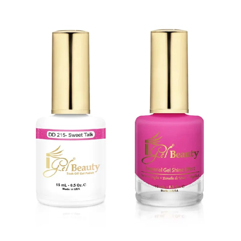 nail polish record scratch-iGel DD215 Gel Polish & Lacquer Duo (15ml) Sweet Talk