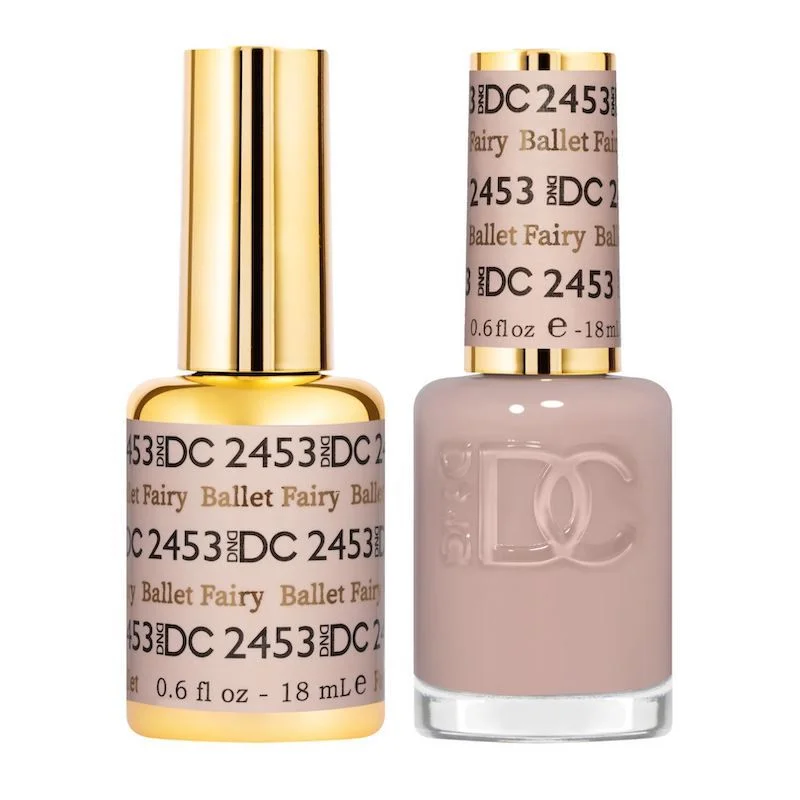 nail polish steppe green-DND #2453 DC Gel Polish & Lacquer Duo (15ml) Ballet Fairy