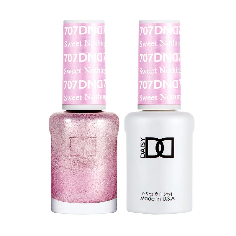 nail polish kite soar-DND #707 Daisy Gel Polish & Lacquer Duo (15ml) Sweet Nothing