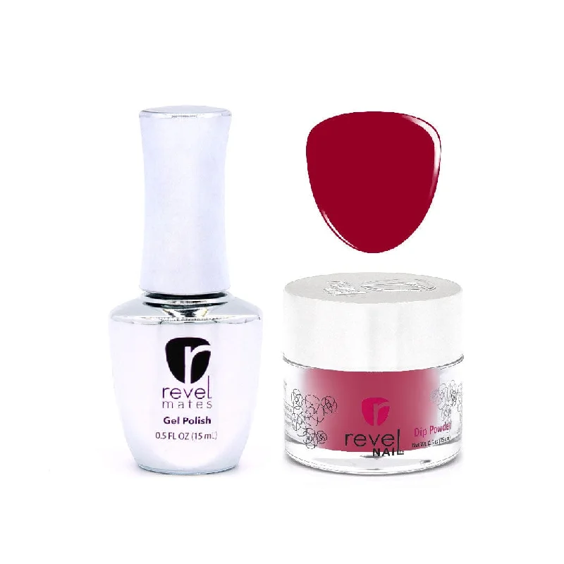 nail repair with lightweight gel-D343 Darling Crème Gel Polish + Dip Powder Set