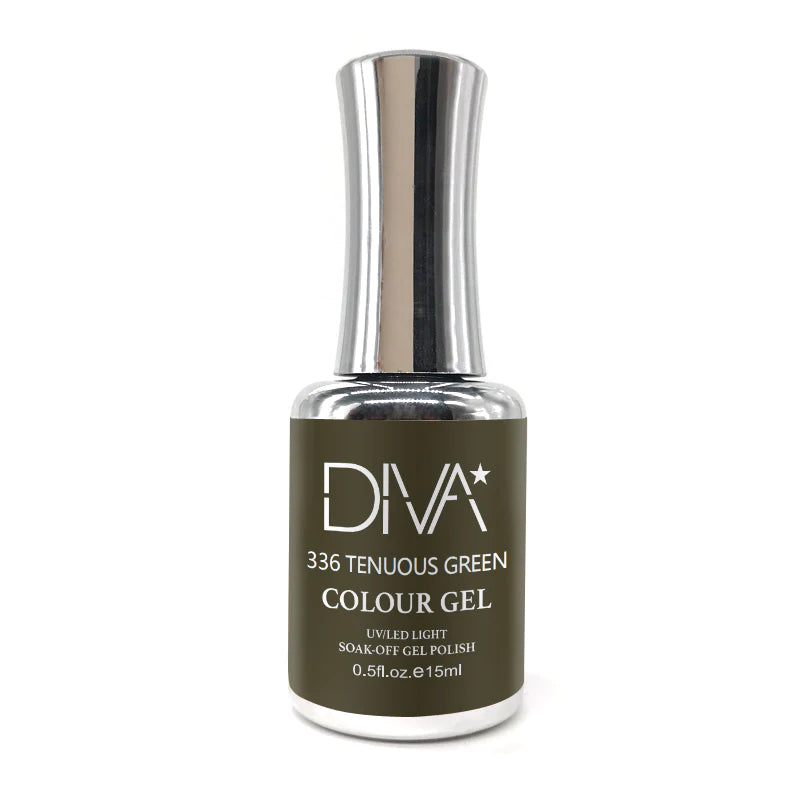 nail polish shore line-DIVA 336 - Tenuous Green