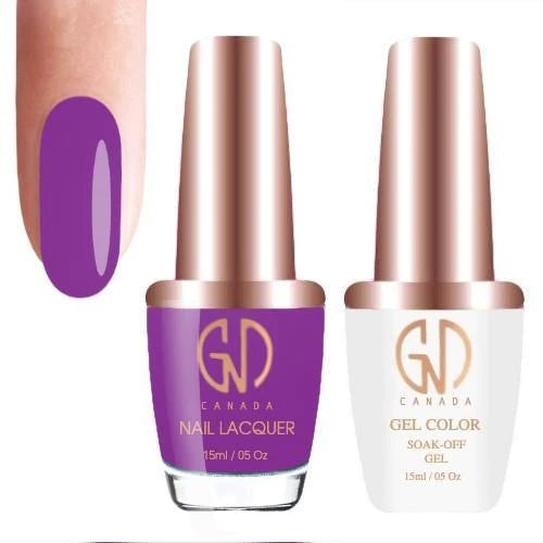 nail polish canyon shade-GND Duo Gel & Lacquer 110 Maithai Orchid