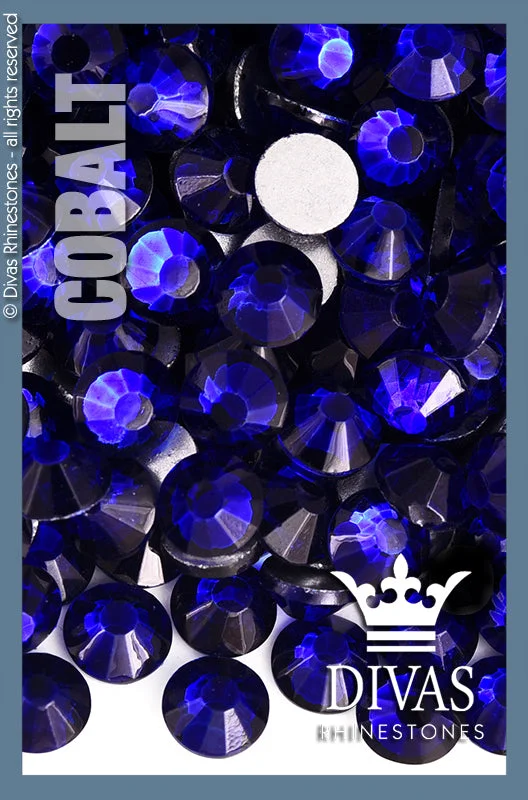 Nail rhinestone fresh upkeep-CRYSTAL RHINESTONES - 'Cobalt'