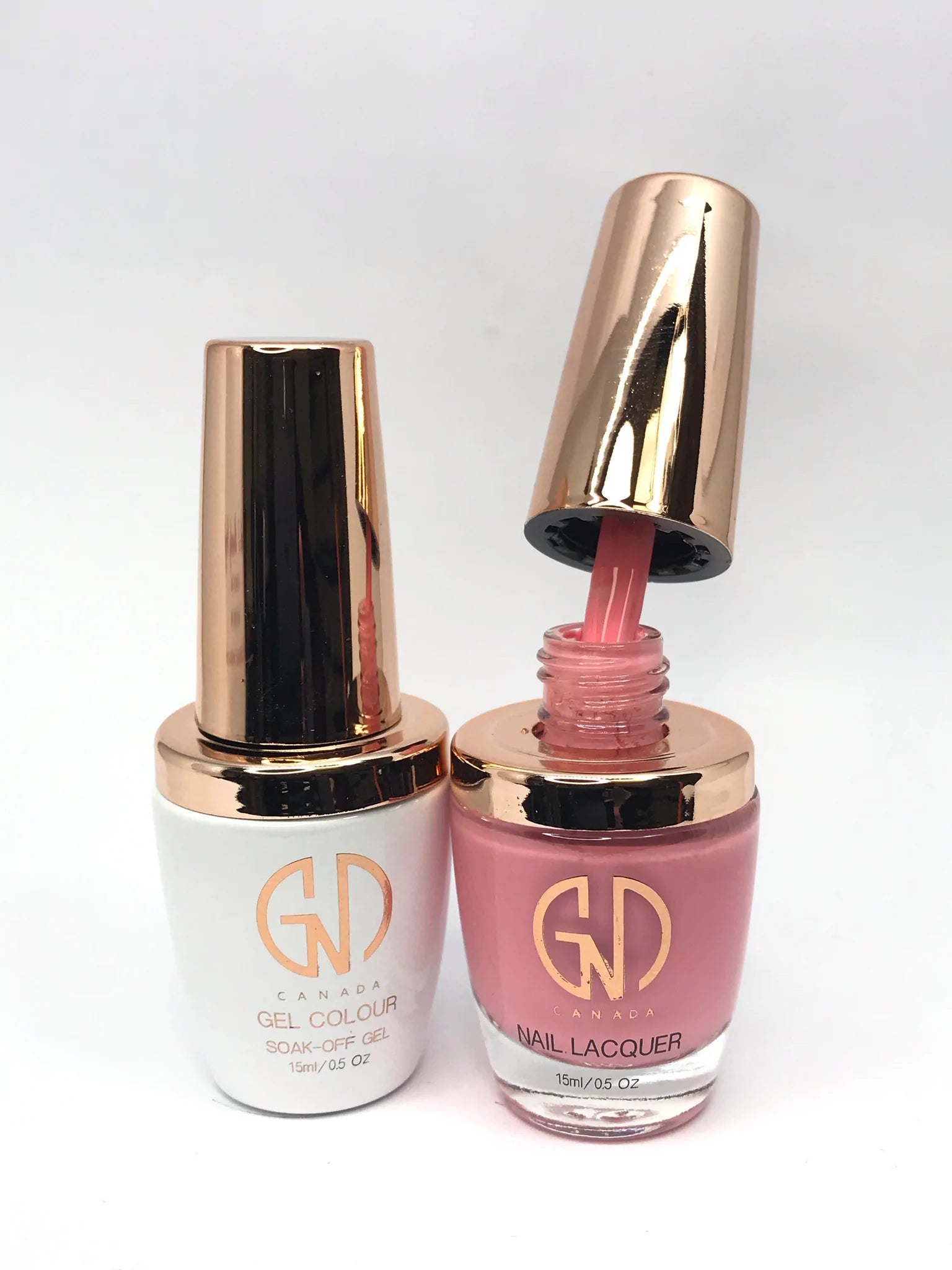 nail polish dusk orbit-GND Duo Gel & Lacquer 057 Oh Coralina