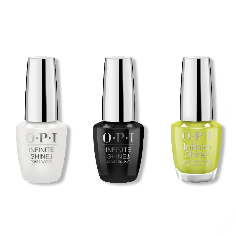 nail polish zodiac glow-OPI - Infinite Shine Combo - Base, Top & Get in Lime