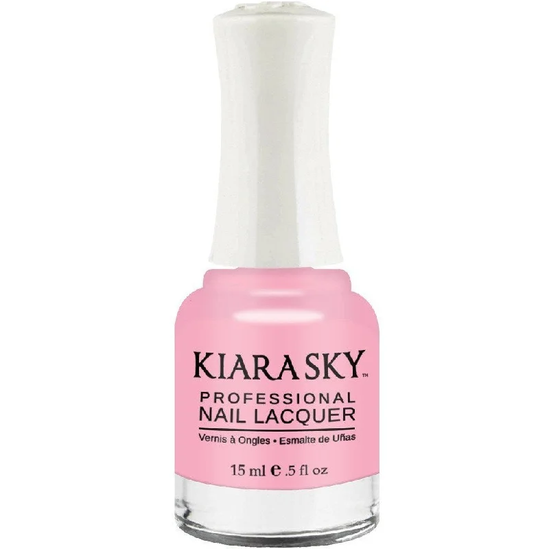 nail polish stadium lights-Kiara Sky - Pink Powderpuff 0.5 oz - #N491