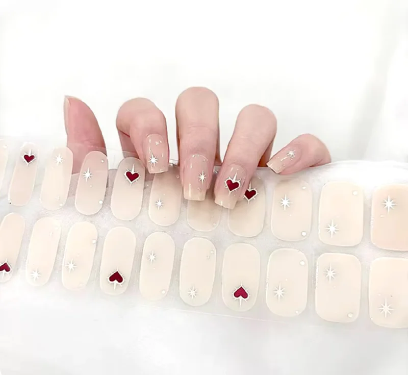 nail repair for nail repair advanced kit-Red hearts