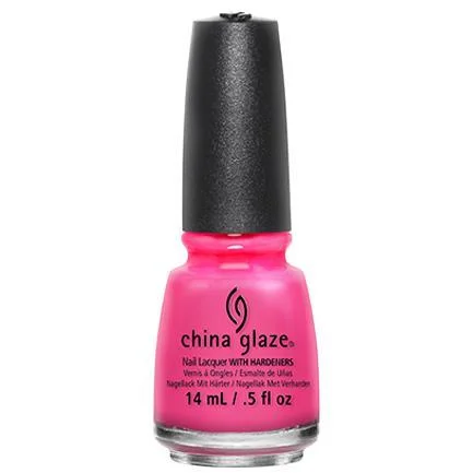 nail polish breeze soft-China Glaze - Pink Voltage 0.5 oz - #70291