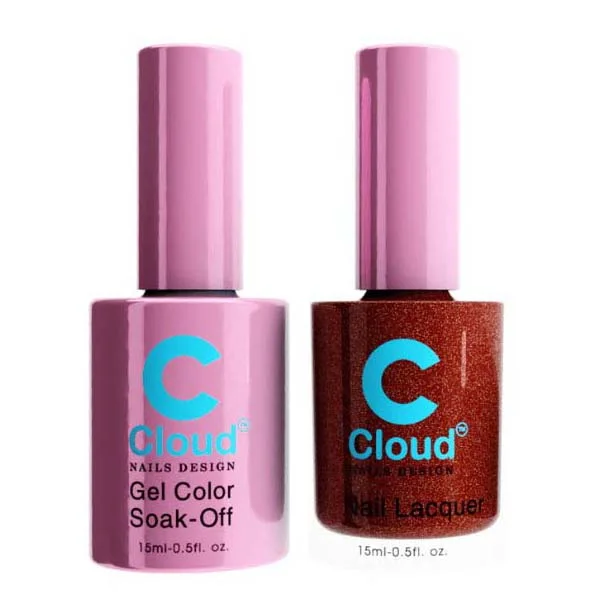 nail polish butterfly wing-Cloud #107 by Chisel Gel & Nail Lacquer Duo (15ml)