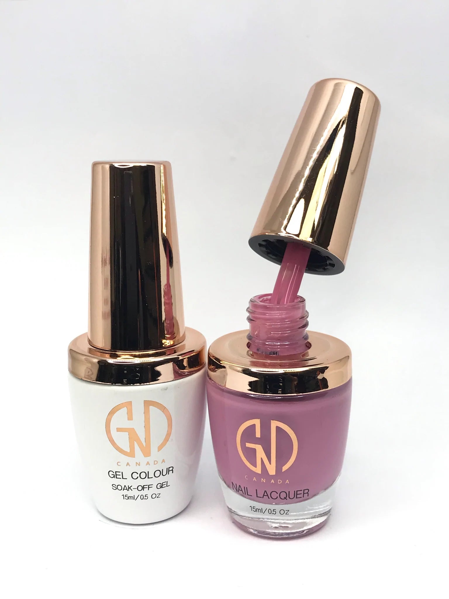 nail polish vine twist-GND Duo Gel & Lacquer 053 Ooh Peachy