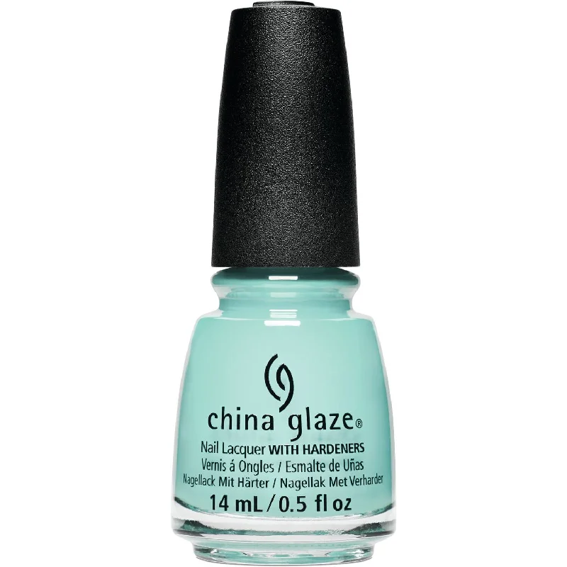 nail polish rehearsal gray-China Glaze - Live In The Mo-Mint 0.5 oz - #85007