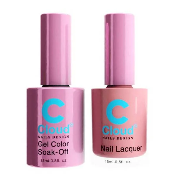 nail polish crow call-Cloud #092 by Chisel Gel & Nail Lacquer Duo (15ml)