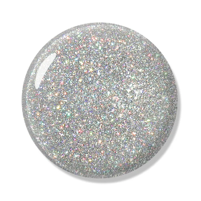 nail polish gym sweat-Perfect Holo Gel | Silver Eclipse