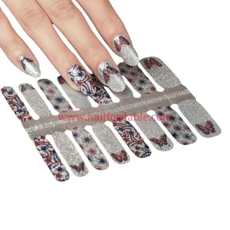 nail repair for nail repair rapid kit-Independence day celebration