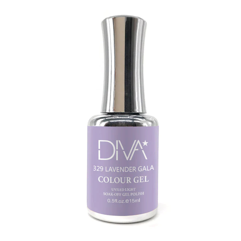 nail polish stalactite drip-DIVA 329 - Lavender Gala