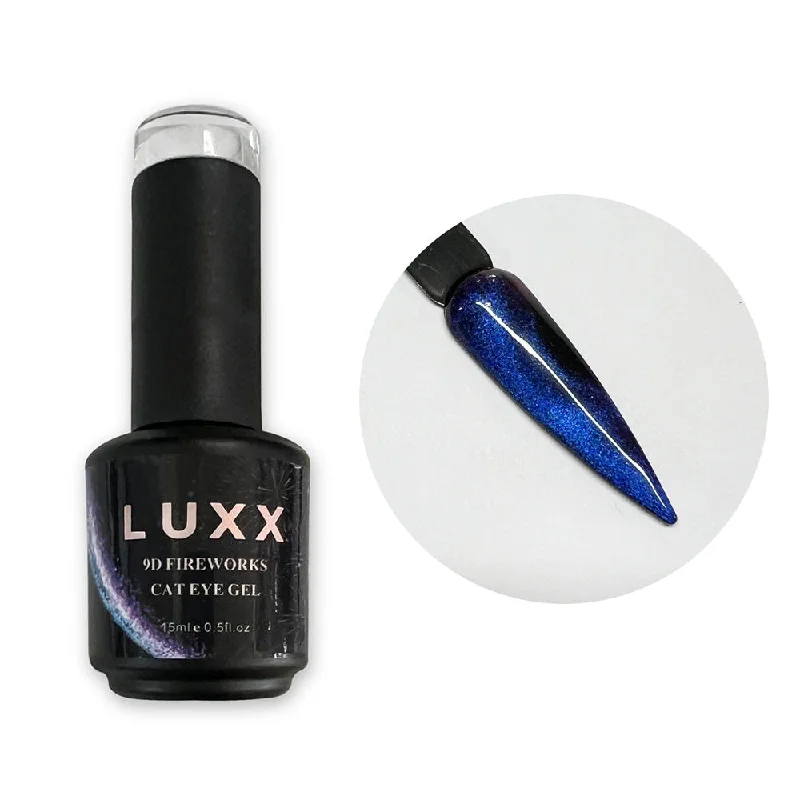 nail polish mascot dance-LUXX 9D Fireworks Cat Eyes Gel Polish 15ml #011